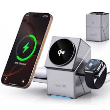 3-in-1 Magnetic Wireless Charger شاحن لاسلكي مغناطيسي 3 في 1