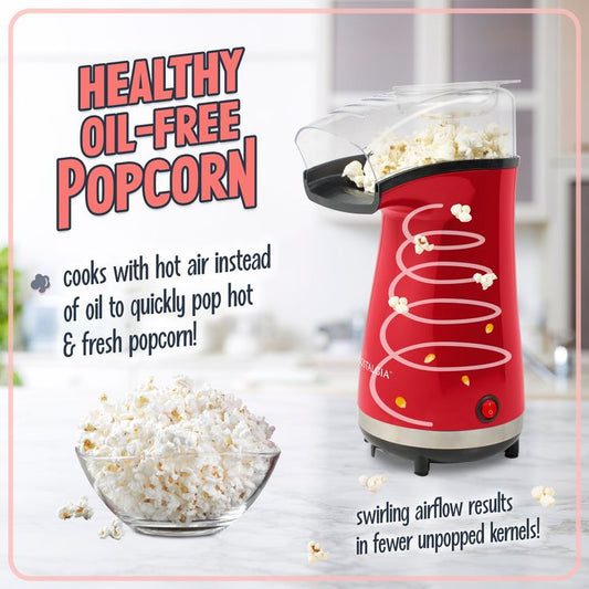 Hot Air Popcorn Maker آلة صنع الفشار بالهواء الساخن